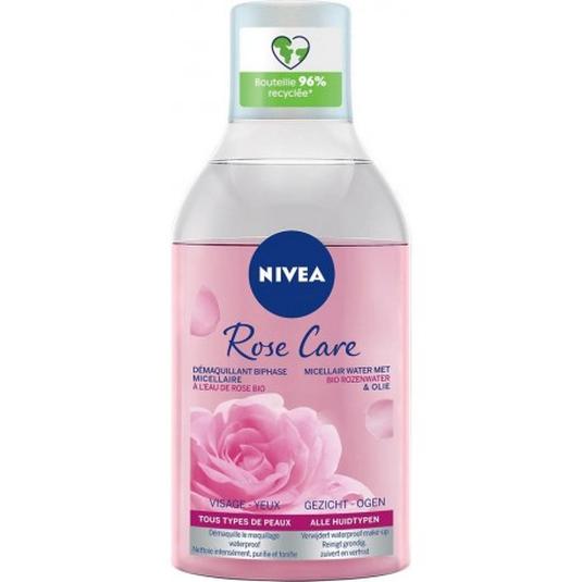 Desmaquillante Micelar Bifásico con Agua de Rosas 400ml