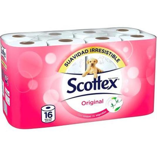 Papel higiénico Scottex - 16 uds