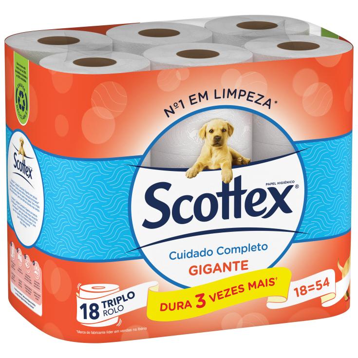 Papel higiénico gigante Scottex - 4 rollos