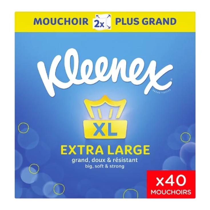 Pañuelos XL Original Extra Grande - 40 unidades