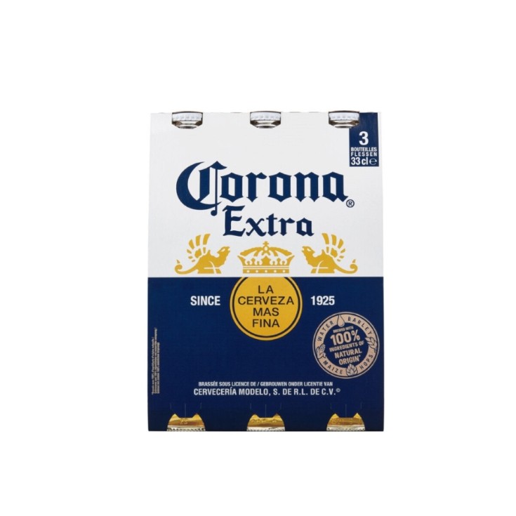 Corona Extra Cerveza 3x33cl