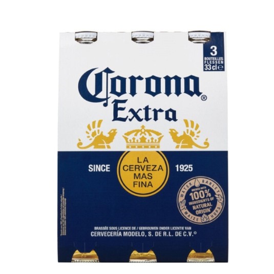 Corona Extra Cerveza 3x33cl