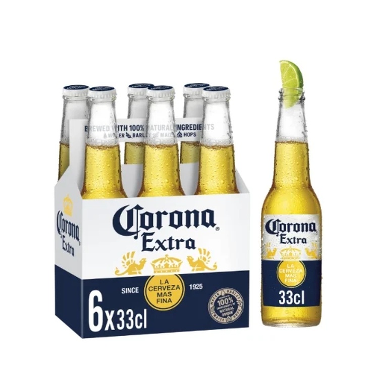 Cerveza Rubia 6x33cl