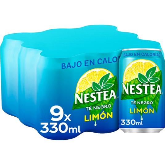 Refresco Té Negro con Limón 9x33cl