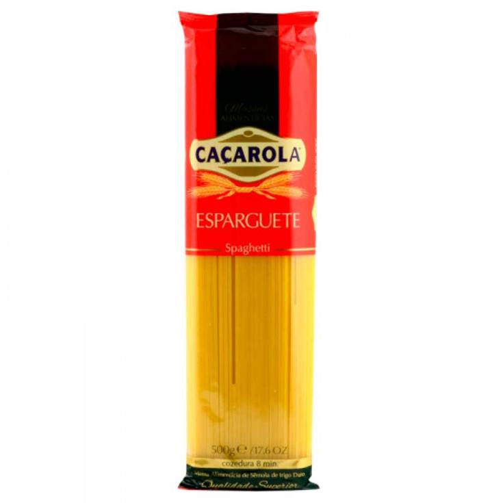 CAÇAROLA ESPAGUETIS 500GR