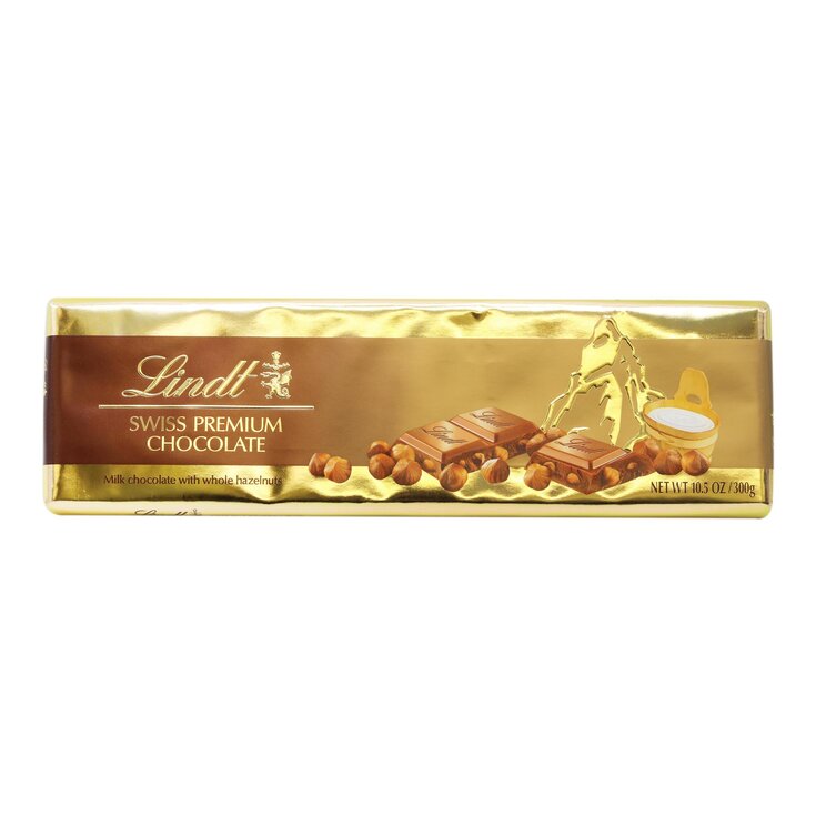 Chocolate con leche y avellanas Lindt - 300g