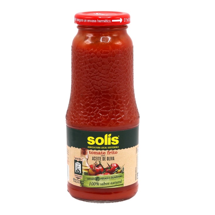 Tomate frito con aceite oliva Solis - 360g