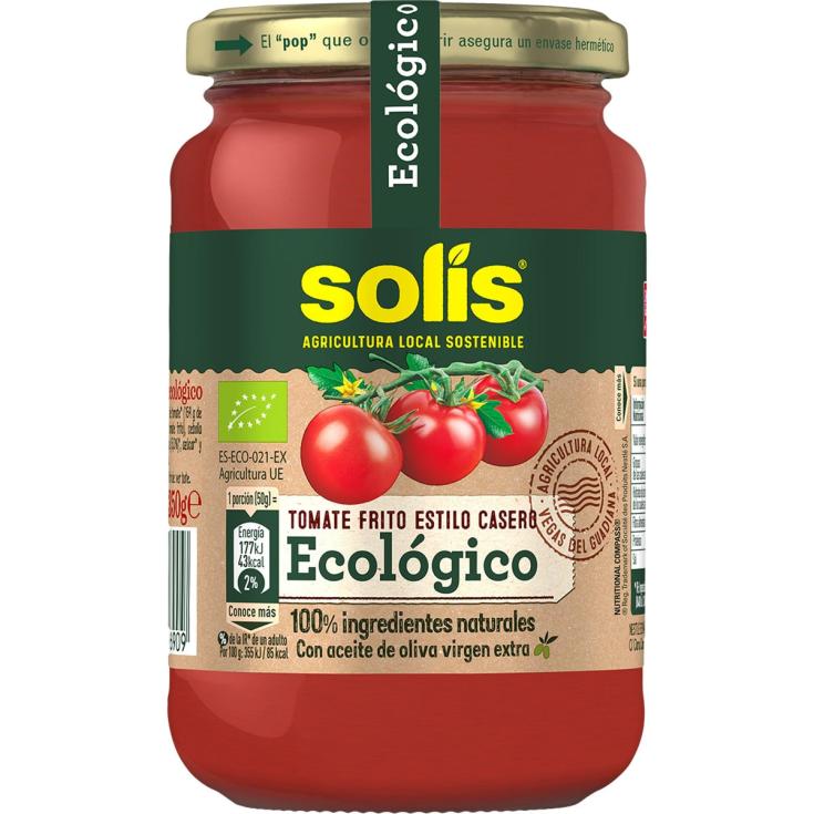 Tomate frito ecológico Solis - 350g