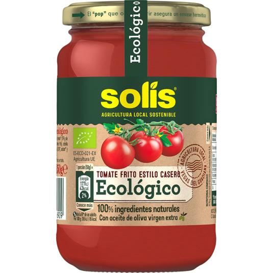 Tomate frito ecológico Solis - 350g