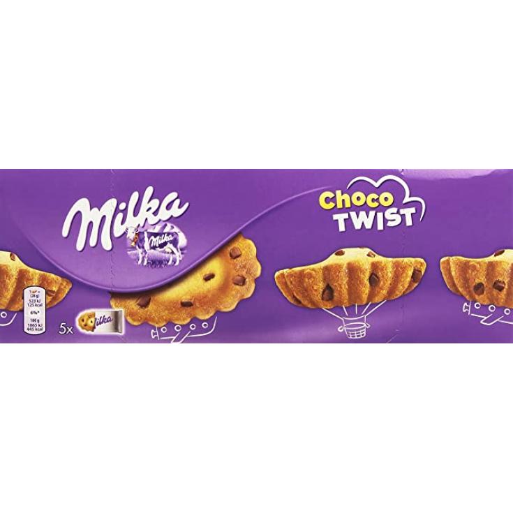 Bizcocho de chocolate twist Milka - 140g