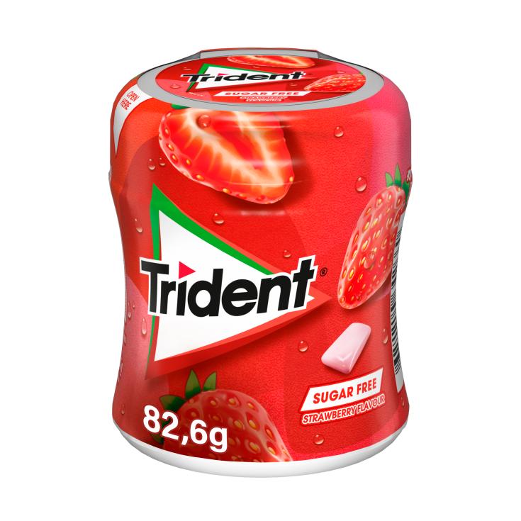 Chicles Sabor Fresa - Trident - 72g