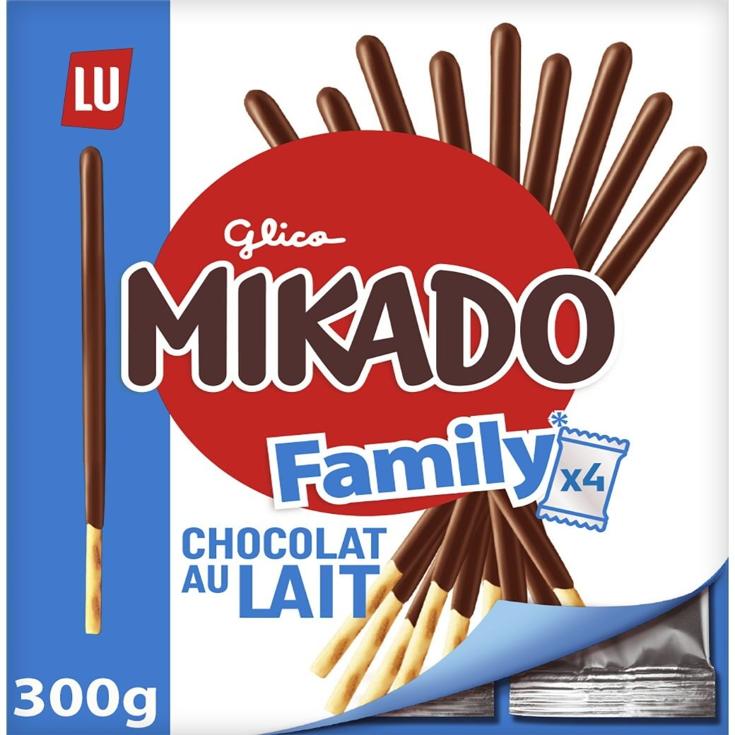 CHOCOLATE CON LECHE MIKADO 300G