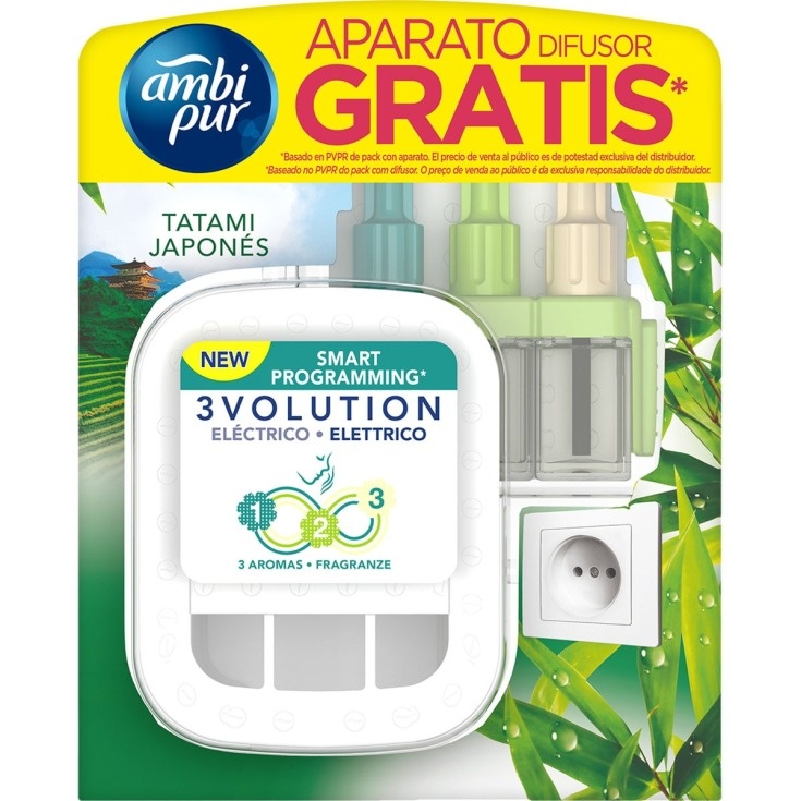 3volution Recambio Ambientador Tatami Japonés 21ml + difusor