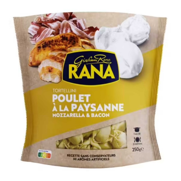 Tortellini Pollo a la paysanne Rana - 250g