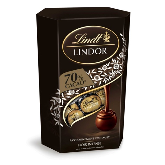 Bombones de chocolate negro Lindt - 200g