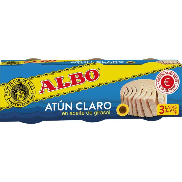 Atún en aceite de girasol Albo - 3x48g