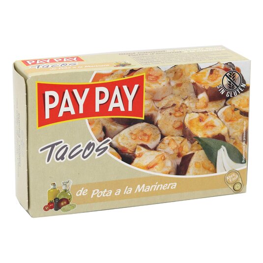 Tacos de pota a la marinera Pay Pay - 72g