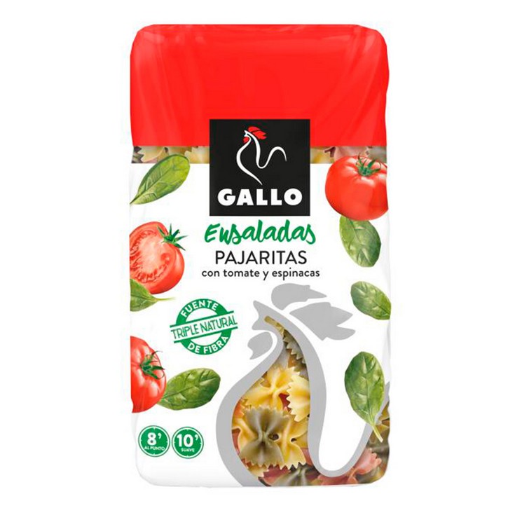 Pasta GALLO Pajaritas Vegetales Ensaladas 450g