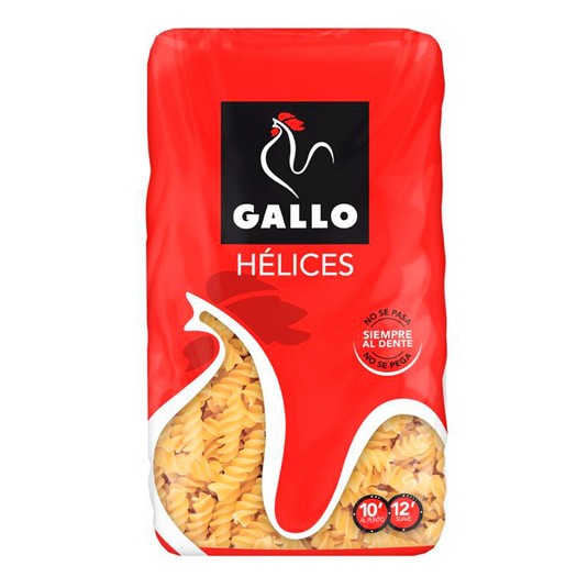 Pasta GALLO Hélices 450g