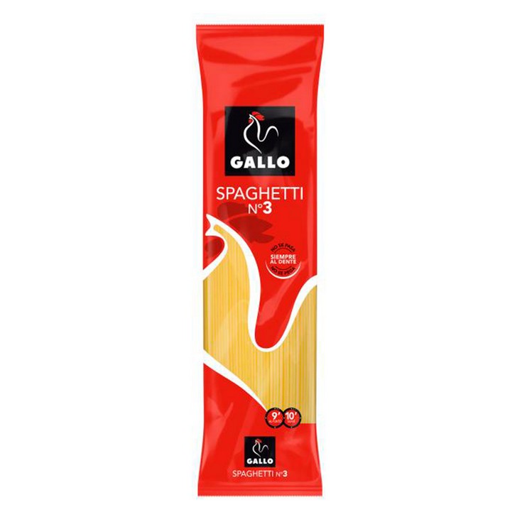 Pasta GALLO Spaguetti Nº3 900g