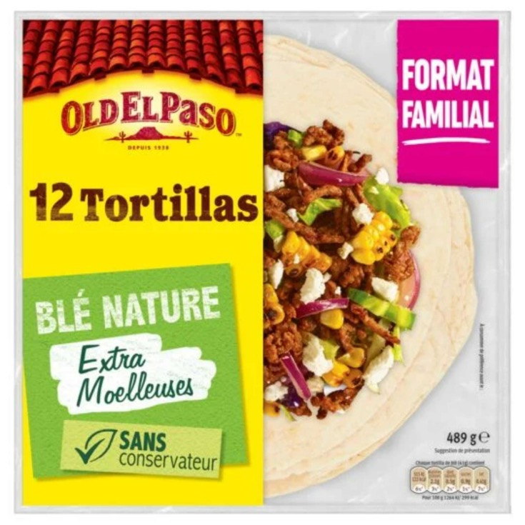 Tortillas de trigo Old el Paso - 489g