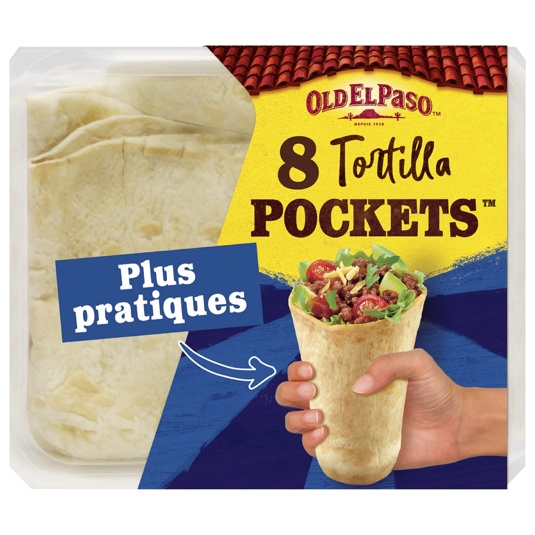 8 Tortilla Pockets 223g