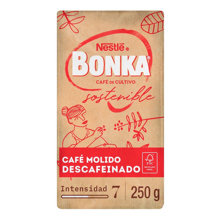 Café Molido Descafeinado 250g