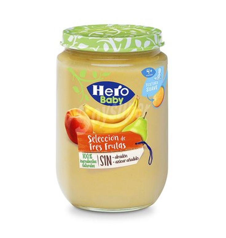 HERO BABY TRES FRUITES 190G