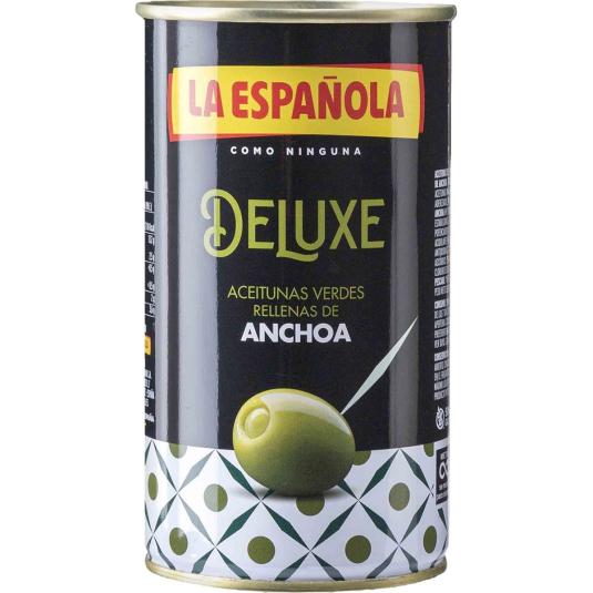 Aceitunas rellenas de anchoa Deluxe - La Española - 150g