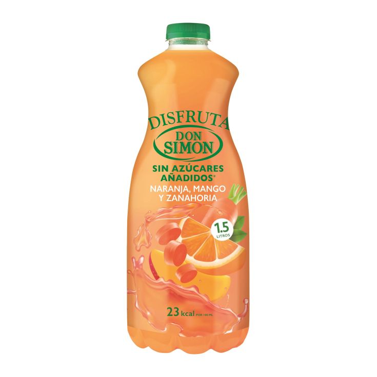 Néctar naranja-mango-zanahoria Don Simon Disfruta - 1,5l