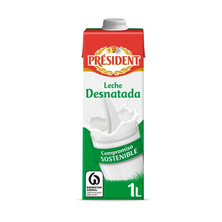 Leche Desnatada - Président - 1l