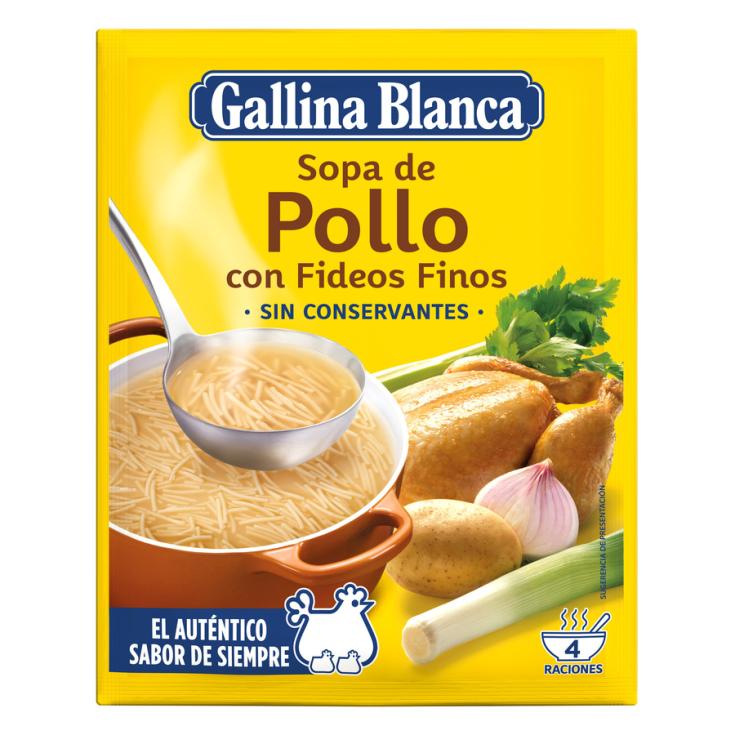 Sopa de Pollo con Fideos Finos 71g