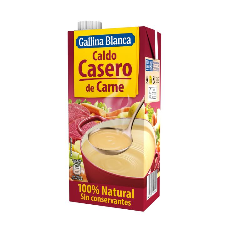 Caldo casero de carne 1l