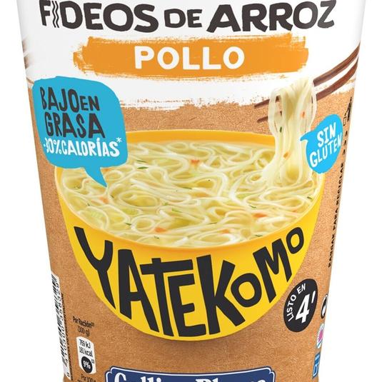 YATEKOMO FIDEU ARROZ POLLO