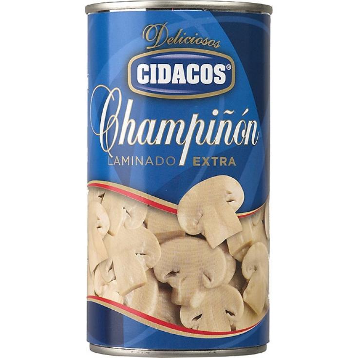 Champiñones laminados 180g