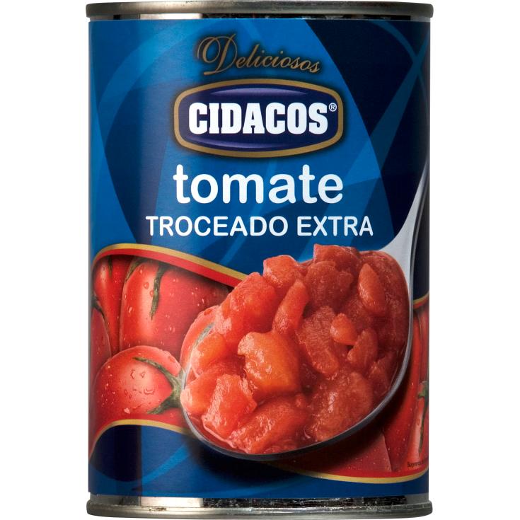 Tomate troceado Cidacos - 410g