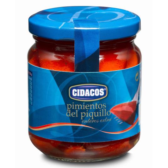 Pimientos del Piquillo Enteros Extra - Cidacos - 185g