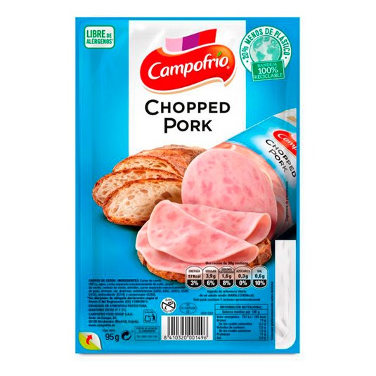 Chopped pork - Campofrío - 115g