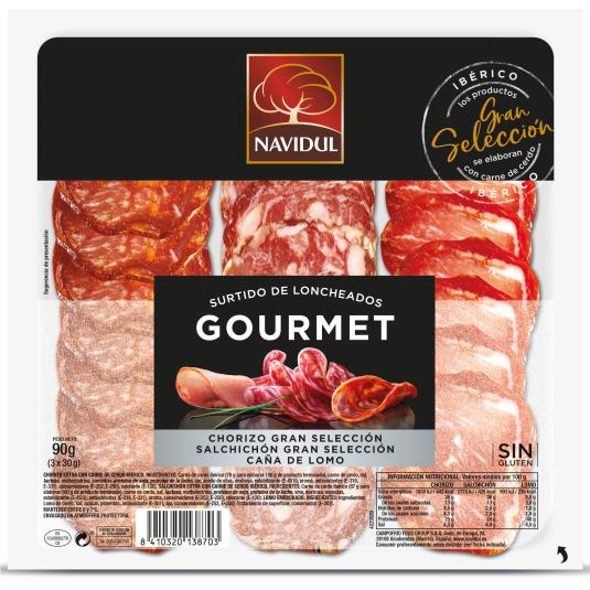 Surtido de Loncheados Gourmet 3x30g