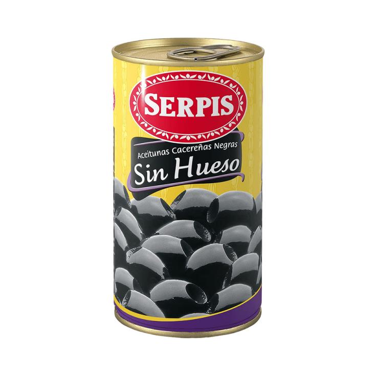 Aceitunas negras cacereñas sin hueso 130G