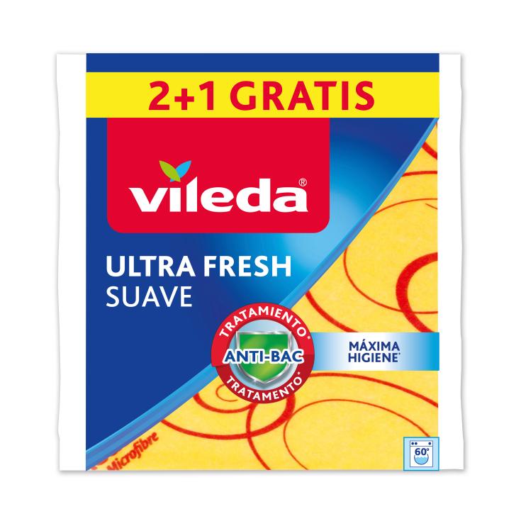 Bayeta suave microfibra Vileda - 2+1 uds