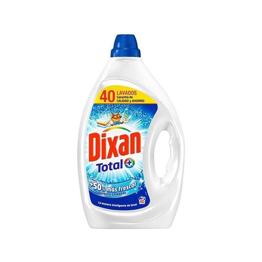 Dixan detergente gel 40 + 40 dosis 2L.