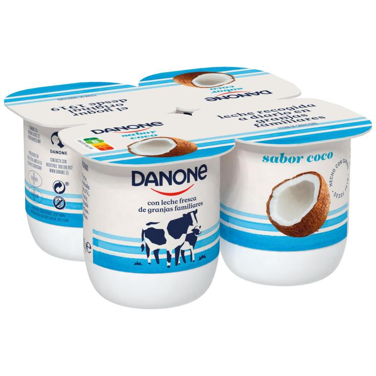 Yogur Sabor Coco 4x120g