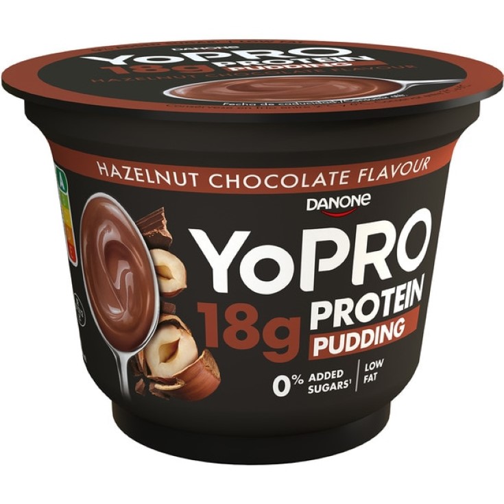 Pudding con proteínas sabor chocolate y avellana - 180g