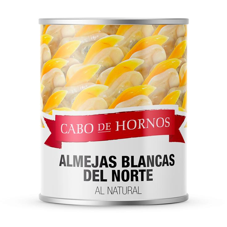 Almejas blancas del norte - Cabo de Hornos - 90g