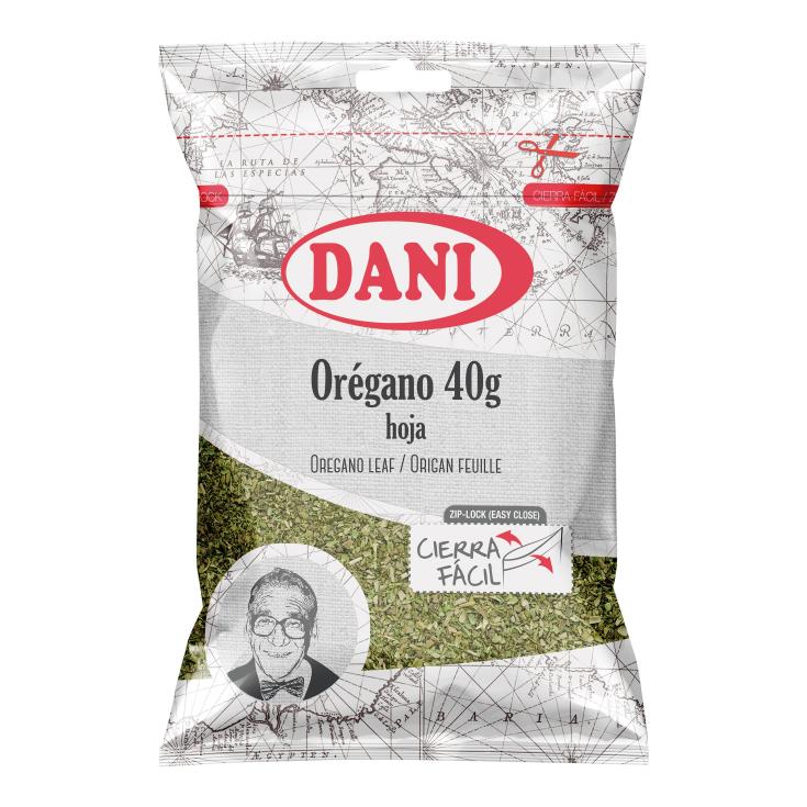 Bolsas de orégano hoja Dani - 40g