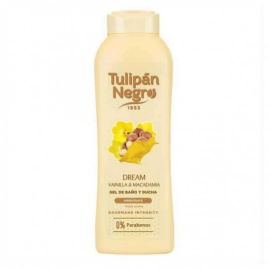 Gel de ducha con vainilla & macadamia Tulipán negro - 650ml