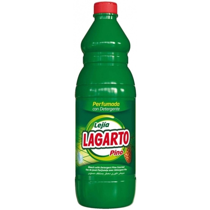 Lagarto Lejía Perfumada Con Detergente Pino 1,5L