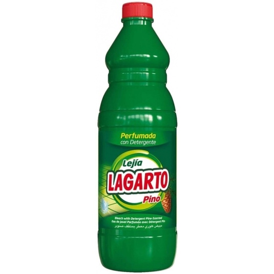 Lagarto Lejía Perfumada Con Detergente Pino 1,5L