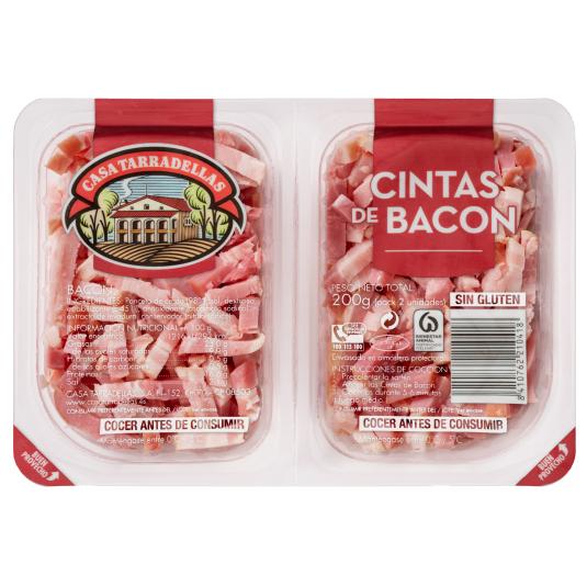 Cintas de Bacon - Casa Tarradellas - 2x100g